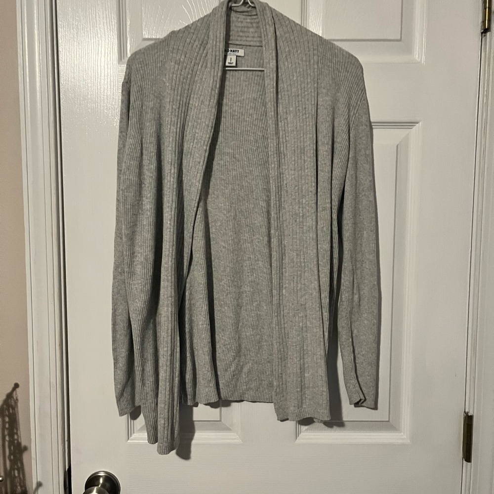 Light grey cardigan size small